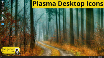 Adding Desktop Icons to Plasma